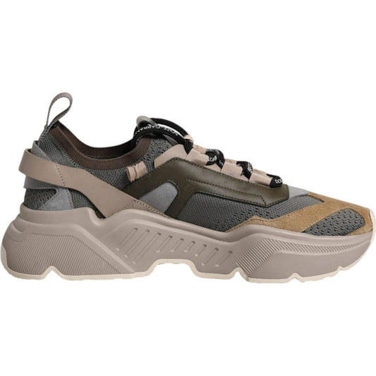 Dolce & Gabbana Multicolor Daymaster Low Top Sneakers Shoes MV6586-40