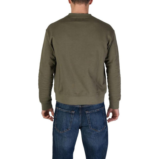 Refrigiwear Green Cotton Sweater