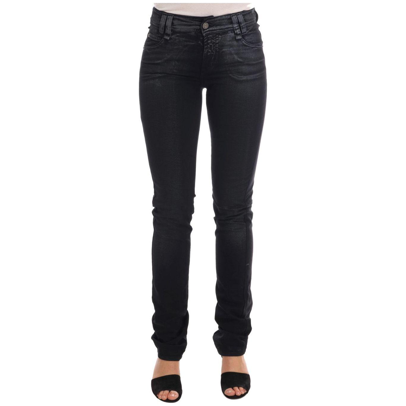 بنطلون جينز جون جاليانو الأنيق باللون الرمادي بقصّة عادية