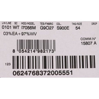 Dolce & Gabbana Blue STAFF Wool Stretch Vest