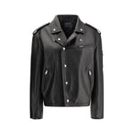 Prada Biker leather Jacket PR-58A207SOOO11KDF0002-IT40 | M