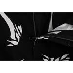Dolce & Gabbana Elegant Tree Print Ankle Trousers Jeans & Pants Dolce & Gabbana Black