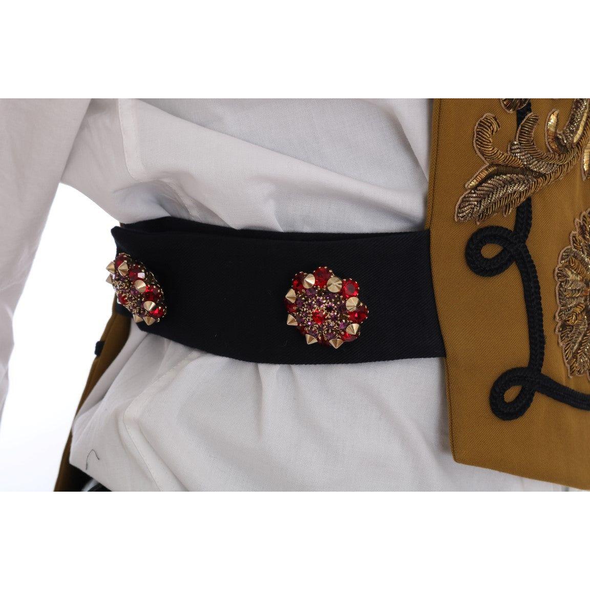 Runway 缀饰水晶十字架背心