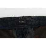 Costume National Blue Cotton Slim Pants Denim Jeans SIG17918-1