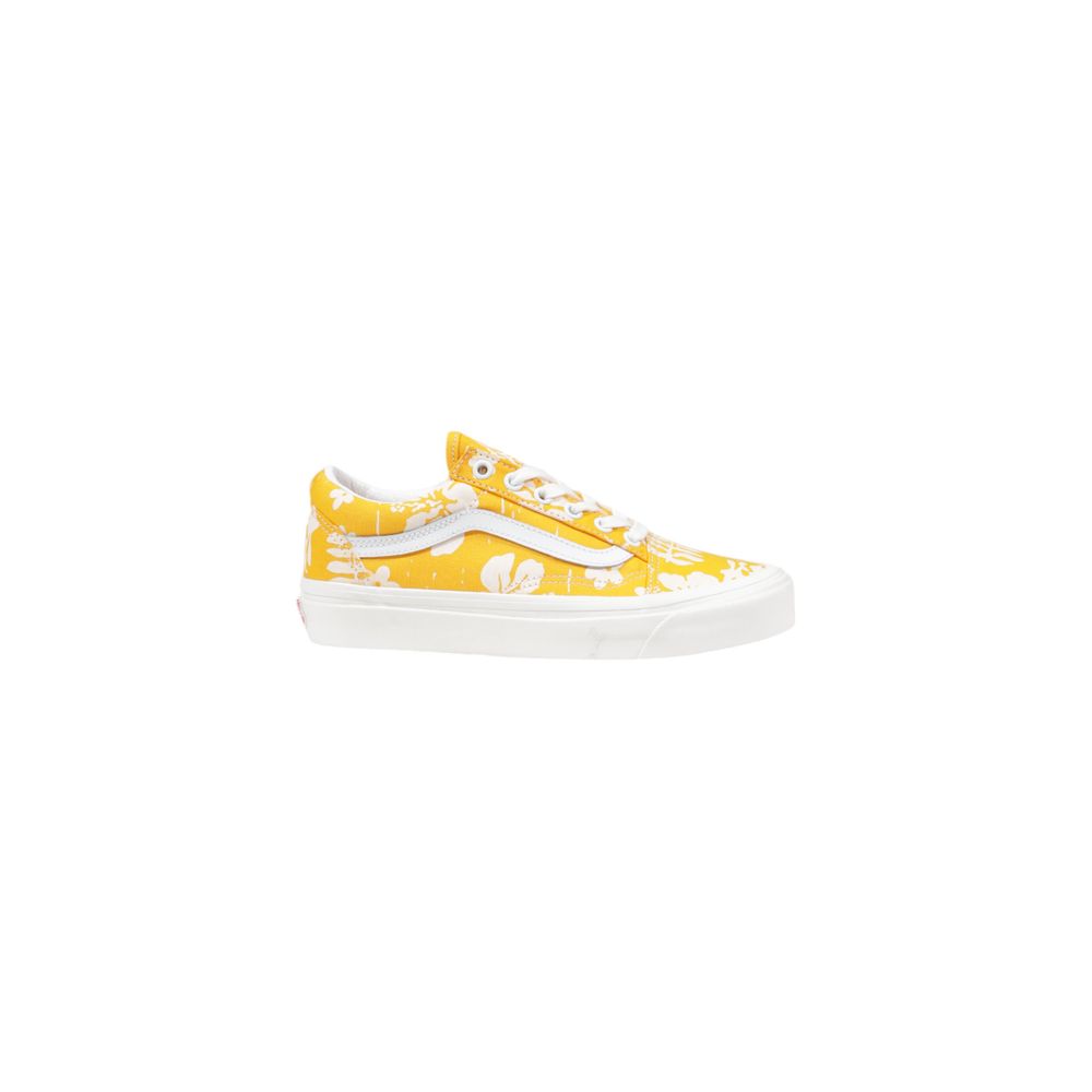 Vans Yellow Fabric Low Top Sneakers