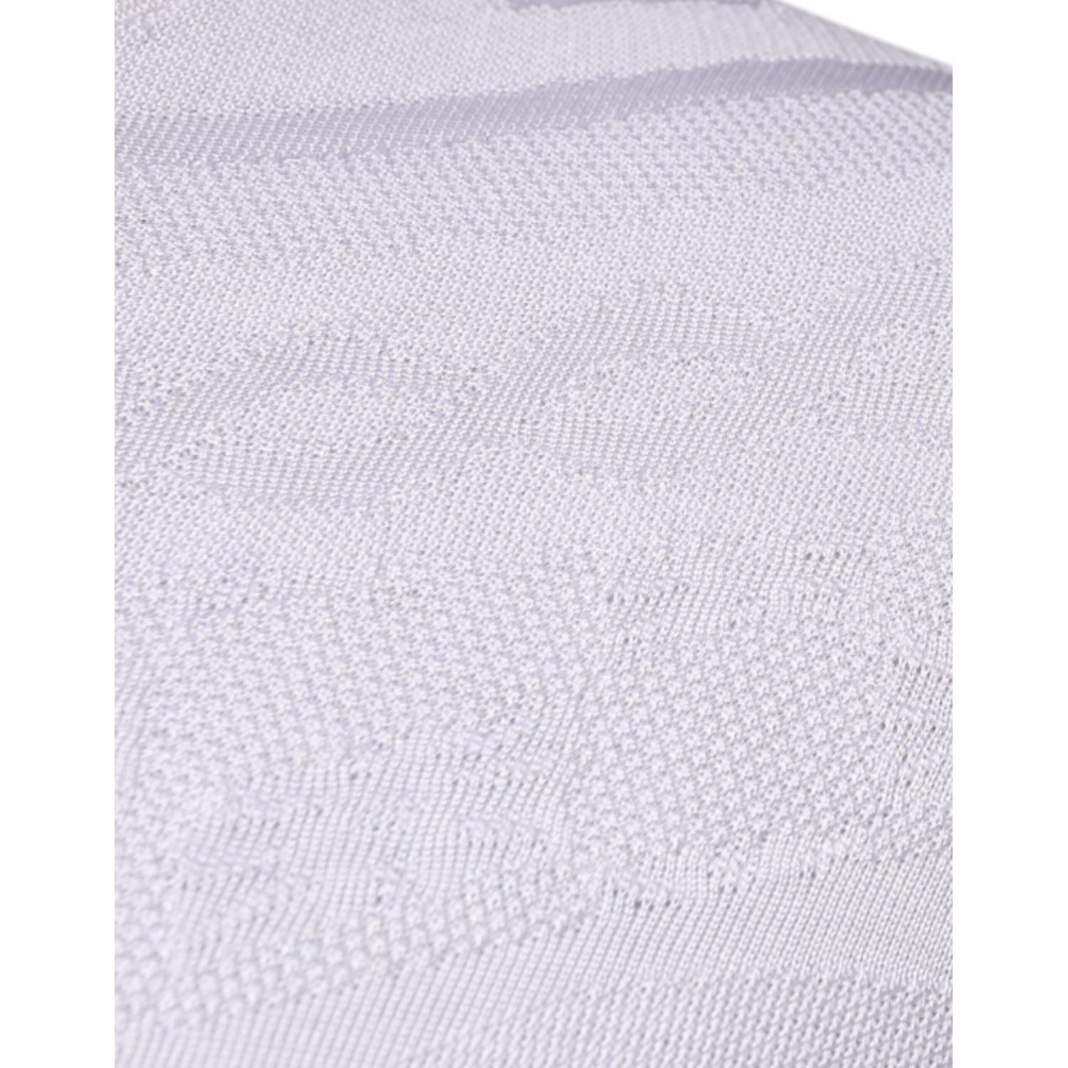 Dolce & Gabbana White Silk Crew Neck Men Pullover Sweater