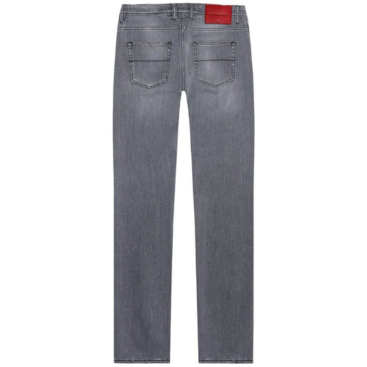 Tramarossa Blue Cotton Jeans & Pant TR-14424-W32