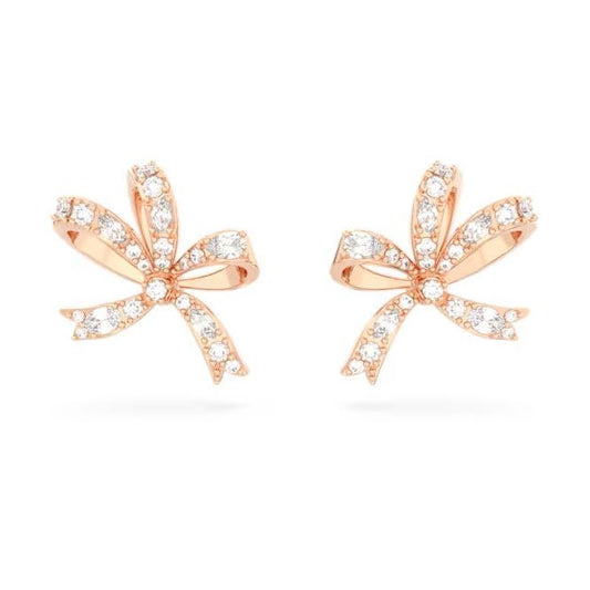 SWAROVSKI Mod. 5647572 earrings in silver with quartz movement, 38 mm case, mineral dial; official box packaging, water resistant up to 5 ATM.