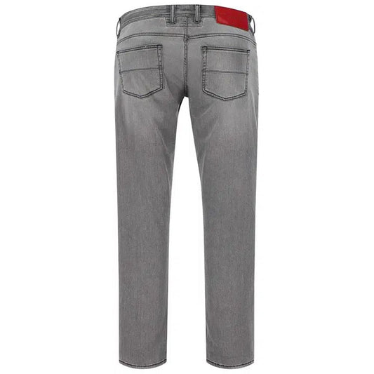 Tramarossa Gray Cotton Jeans & Pant TR-14431-W34