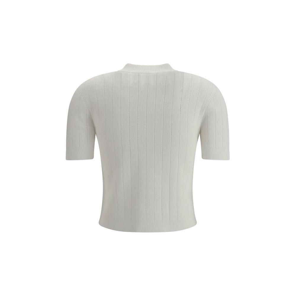 BalmainBalmain Cardigan whit botton1728,72470364320,Balmain,IT36 | XS,New with tags,Sweaters - Women - Clothing,White,Women