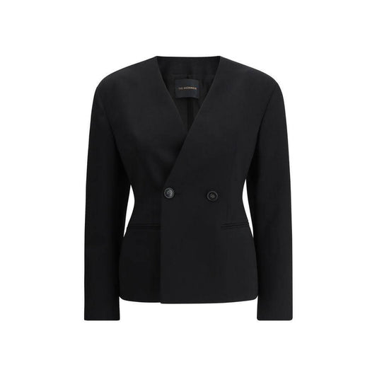 The Andamane Doubled-breasted Jacket TH-T173049ATNW050BLACK-IT42 | L