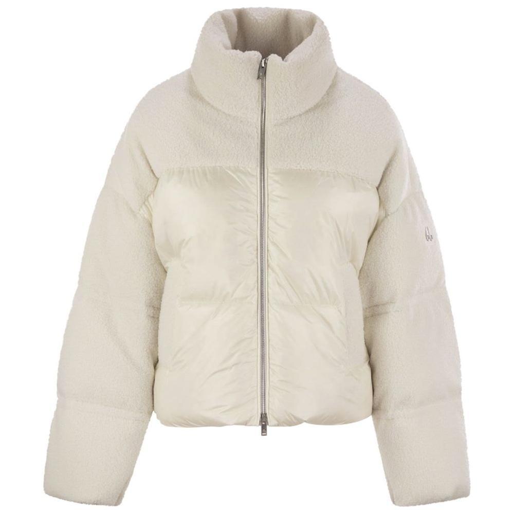 Moose Knuckles White Nylon Jackets & Coat MO-14458-XS