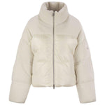 Moose Knuckles White Nylon Jackets & Coat MO-14458-XS