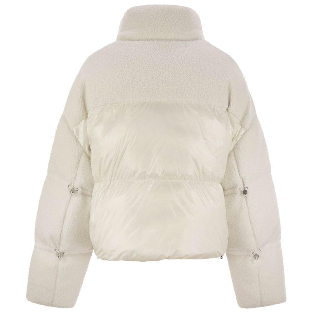 Moose Knuckles White Nylon Jackets & Coat MO-14458-XS