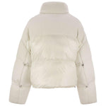Moose Knuckles White Nylon Jackets & Coat MO-14458-XS