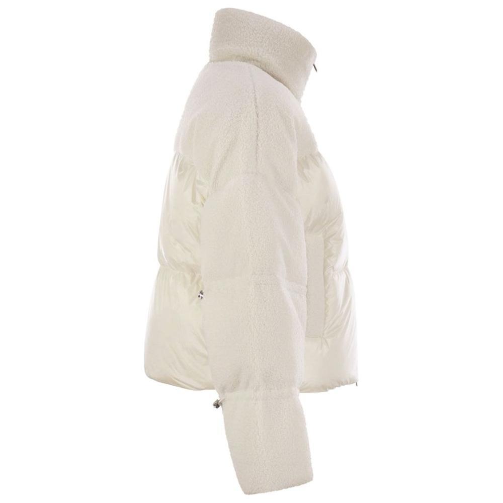 Moose Knuckles White Nylon Jackets & Coat MO-14458-XS