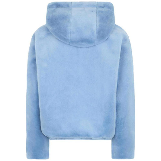 Moose Knuckles Light Blue Nylon Women Jacket MO-14459-S