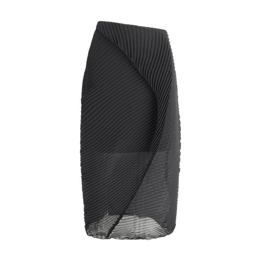 The Row Yuki Midi Skirt TH-8508W3538BLK-4