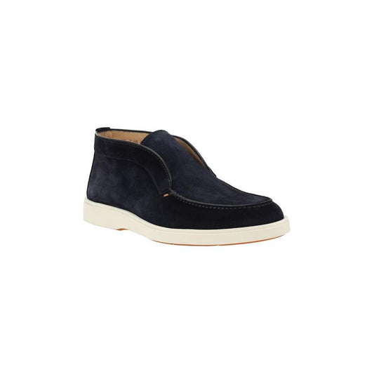 Santoni Suede Loafers SA-MGDT17823TICBGEXU60U60-EU44/US11