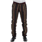 Dolce & Gabbana Multicolor Striped Runway 3 Piece Slim Fit Vest Suit SIG12399-48