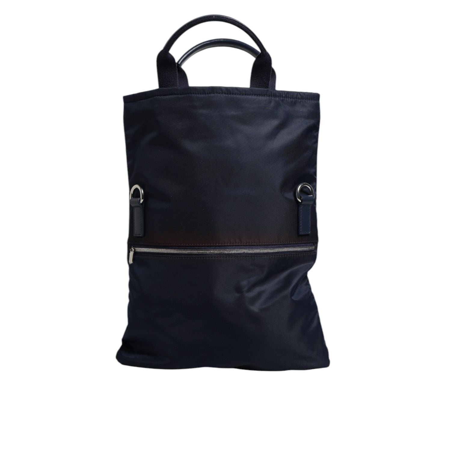 Dolce & Gabbana Dark Blue Nylon Shoulder Baby Tote Diaper Bag