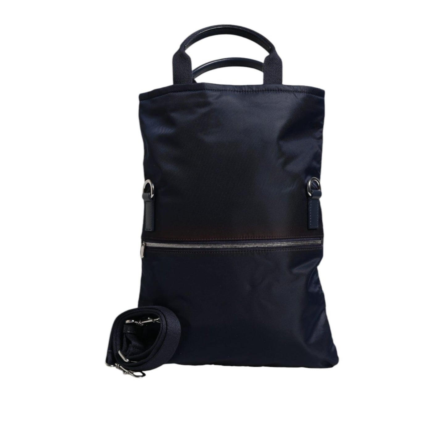 Dolce & Gabbana Dark Blue Nylon Shoulder Baby Tote Diaper Bag