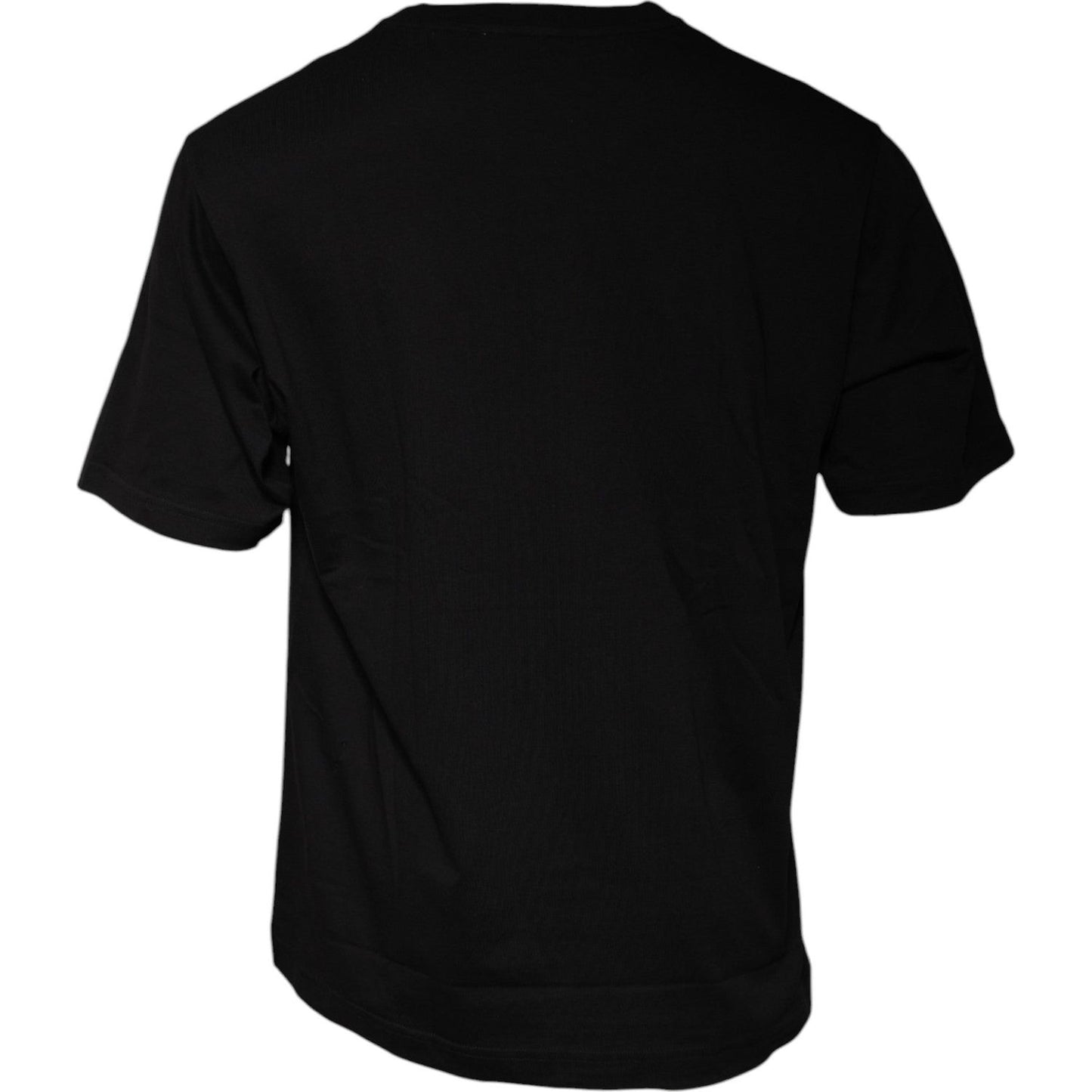 Dolce & Gabbana Black Logo Print Cotton Short Sleeve T-shirt TSH878460-52