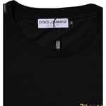 Dolce & Gabbana Black Logo Print Cotton Short Sleeve T-shirt TSH878460-52
