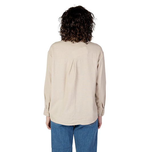OnlyOnly Beige Linen Shirt1728,71956299936,Beige,IT42|M,IT44|L,New with tags,Only,Shirts - Women - Clothing,Women