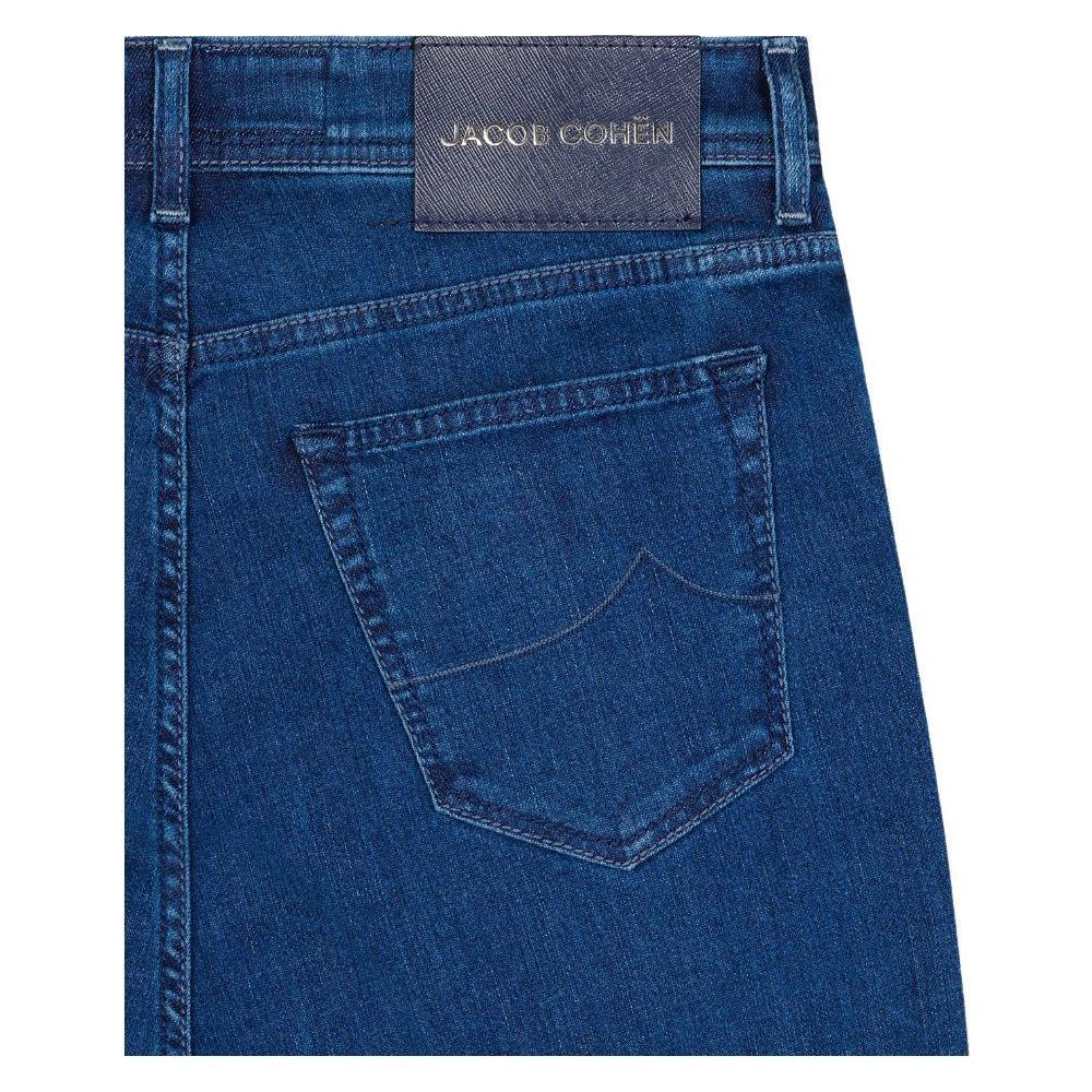 Jacob Cohen Blue Cotton Men Jeans JA-14491-W31