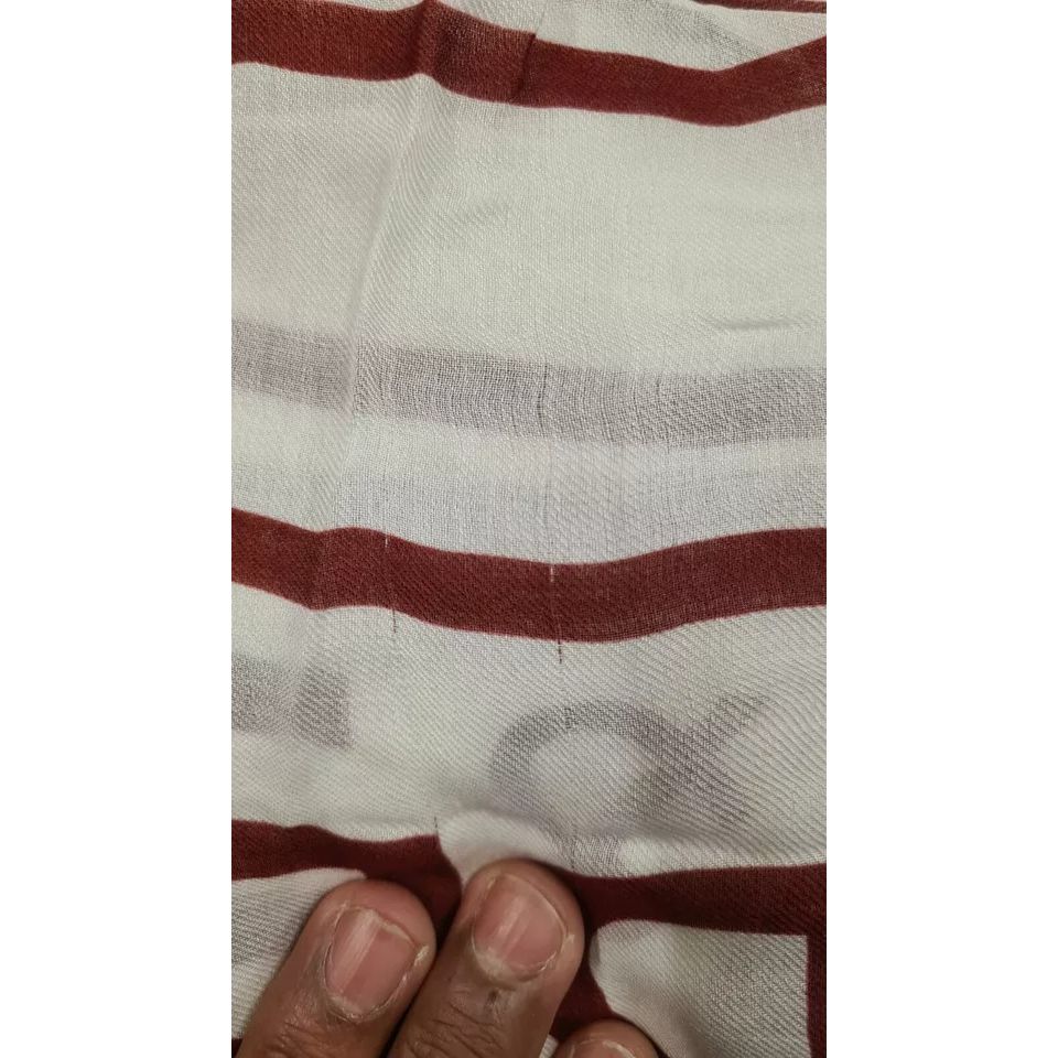 Dolce & Gabbana White Red Printed Wrap Shawl Modal Scarf