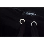 Dolce & Gabbana Black Cotton Skinny Jogger Sweatpants Pants PAN74812-54