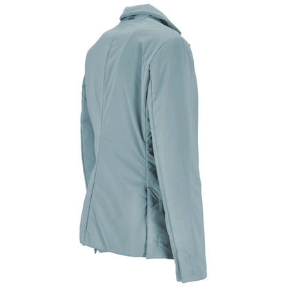 People Of Shibuya Light Blue Polyester Women Jacket