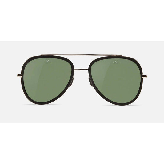 Vuarnet Black Stainless Steel Sunglasses VUVL161400011121AC