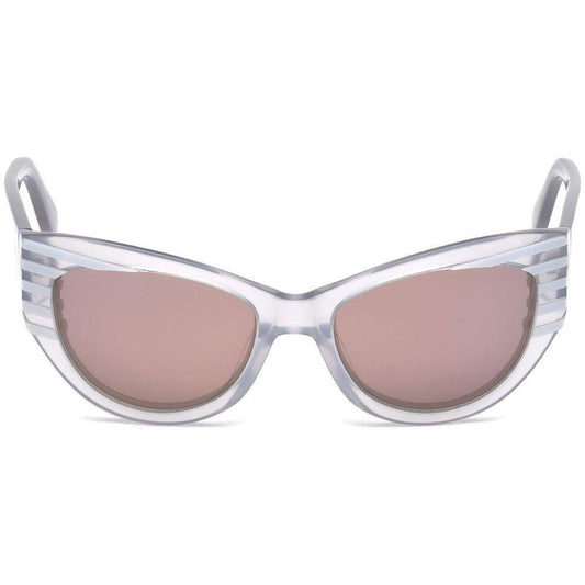 Just Cavalli Gray Plastic Sunglasses JCJC790S20ZAC
