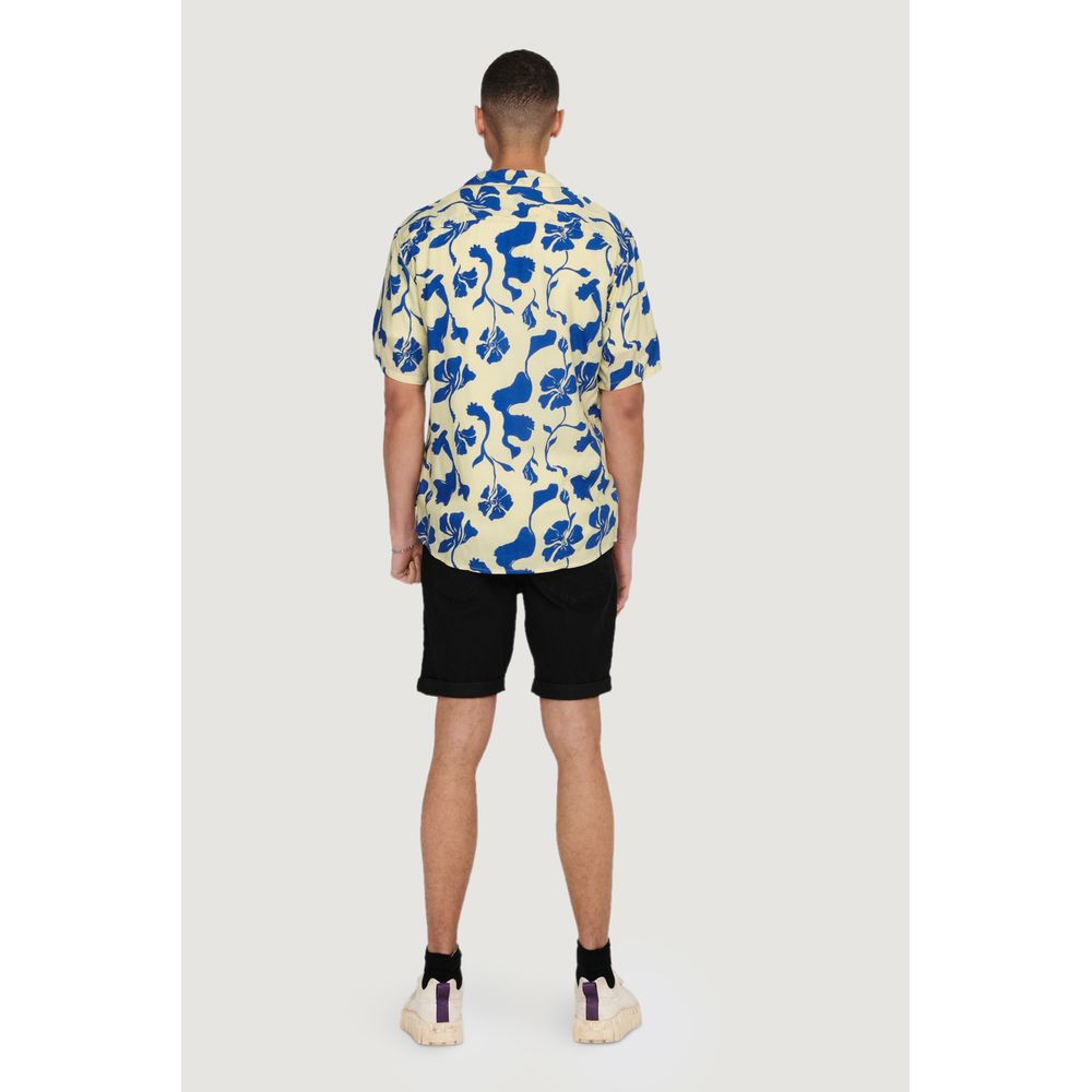 Only & Sons Bicolor Viscose Shortsleeve