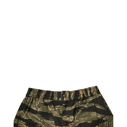 Dolce & Gabbana Black Gold Patterned Cotton Bermuda Shorts