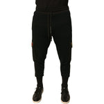 Dolce & Gabbana Black Cotton Jogger Cargo Sweatpants Pants PAN75675-50