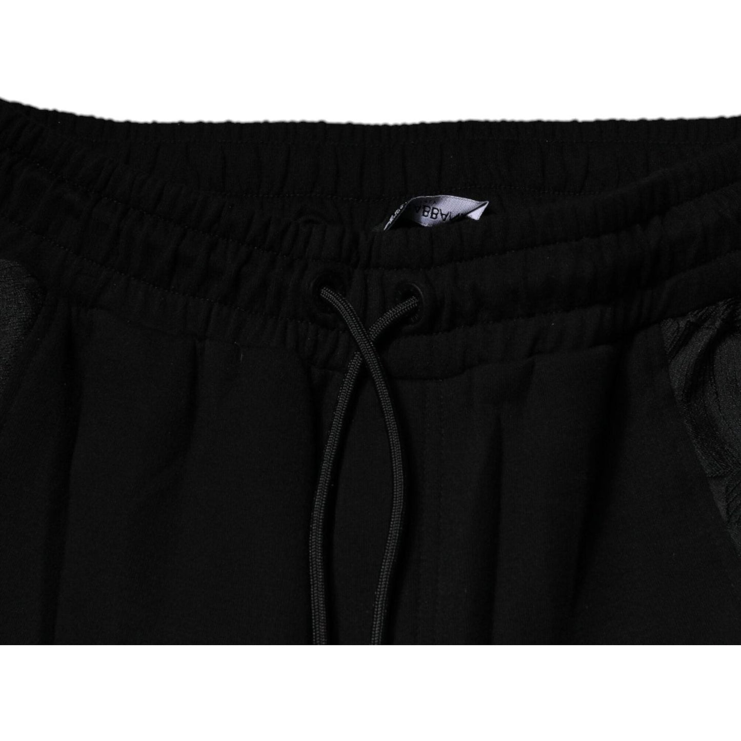 Dolce & Gabbana Black Leopard Slim Fit Jogger Pants PAN75802-44