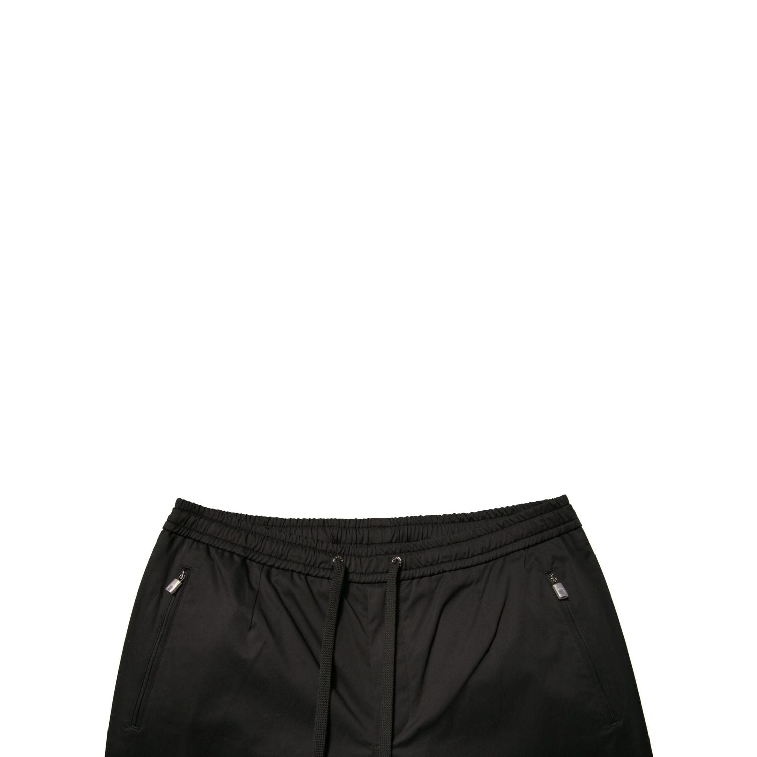 Dolce & Gabbana Black Cotton Stretch Jogger Sweatpants Pants