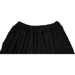 Dolce & Gabbana Black Wool Knitted Skinny Pants PAN76099-44