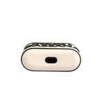 Dolce & Gabbana White PVC Embossed Logo Plaque Holder Airpods Case SMY10620