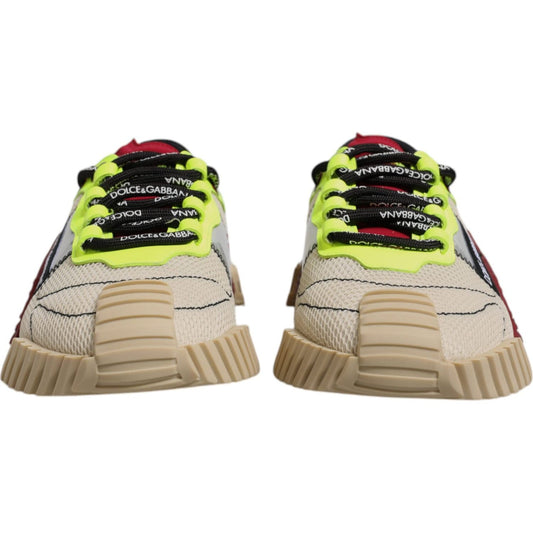 Dolce & Gabbana Multicolor Low Top NS1 Sneakers Shoes MV6703-40