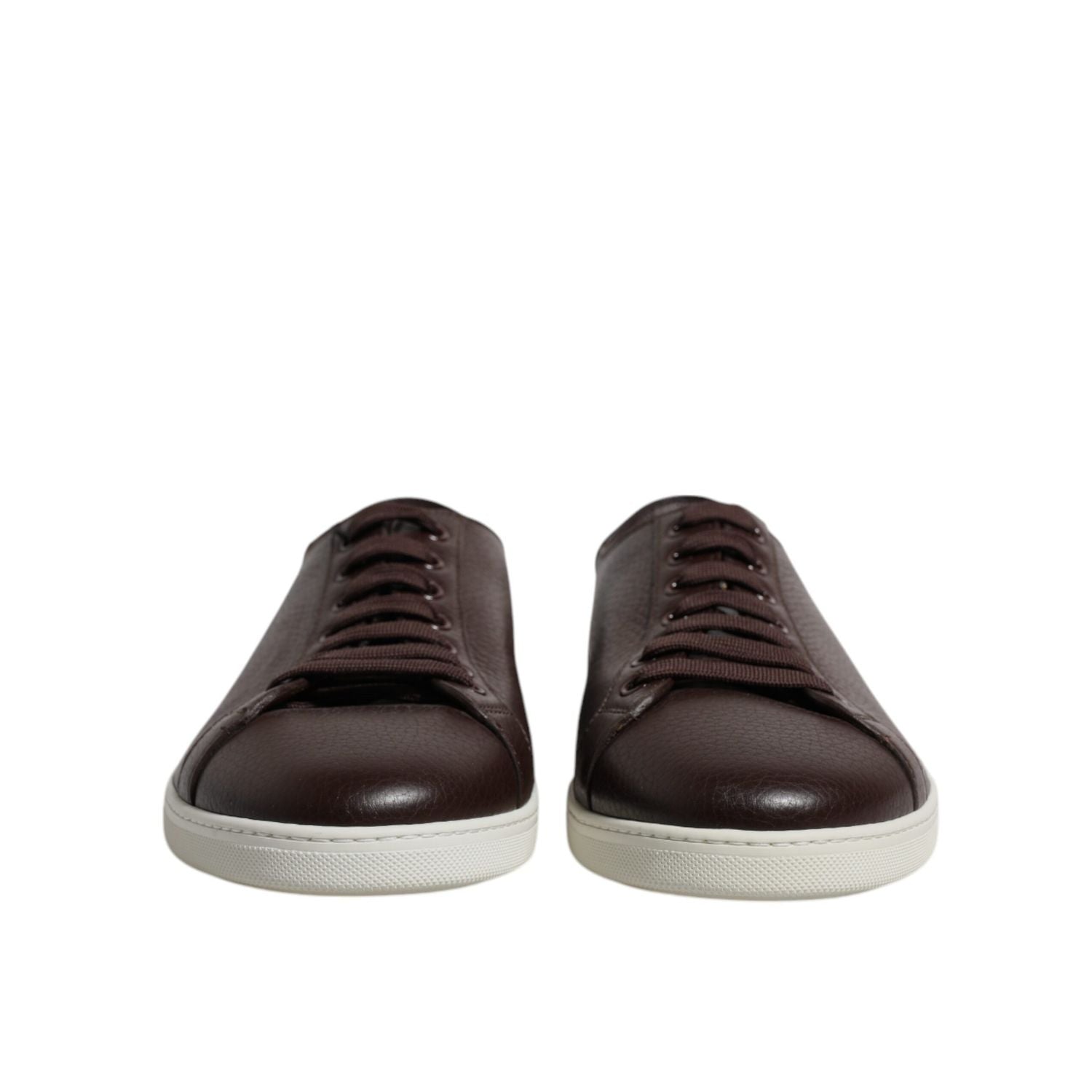 Dolce & Gabbana Brown Low Top Men Saint Tropez Sneakers Shoes