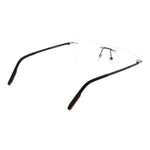 Ermenegildo Zegna Gray Men Glasses Frame