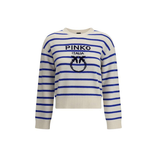 PINKO Striped Sweater PINKO Gray