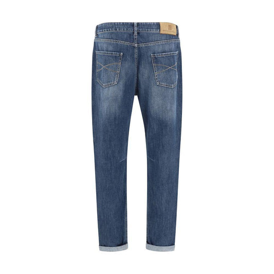 Brunello Cucinelli Worn-out Pants BR-M0Z37X2340C1468-IT50 | L