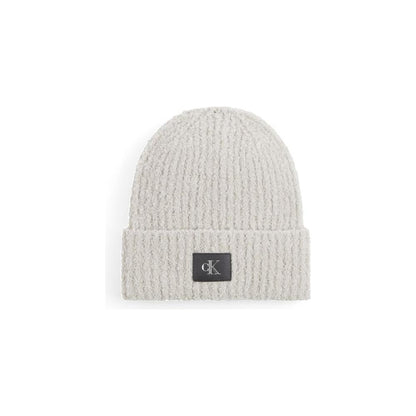 Calvin Klein Jeans Gray Marabou Caps Baseball Hat