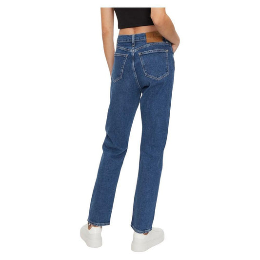 Calvin Klein Jeans Blue Cotton Slim Fit Jean CA-16507101781-W25 | L32
