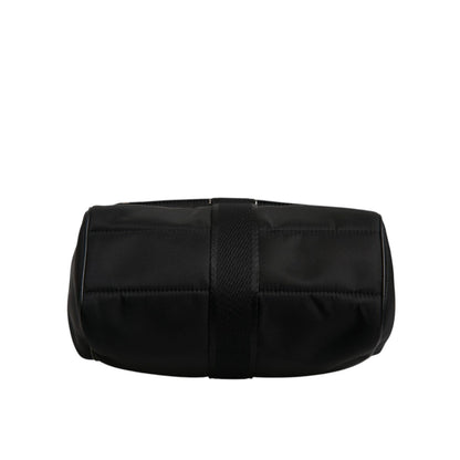 Dolce & Gabbana Brown Leopard Print Lacquard Nylon Sicily Tote Bag